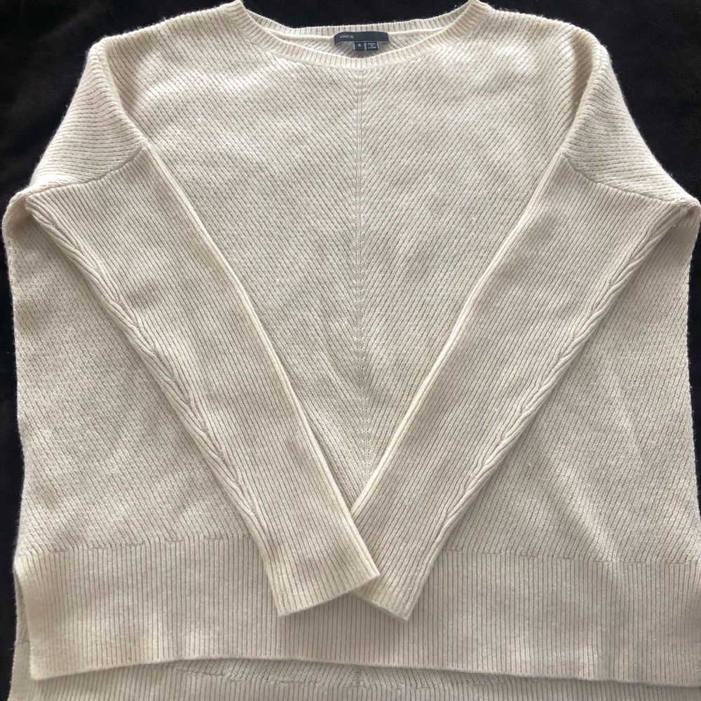 Vince Designer wool/cashmere tunic sweater